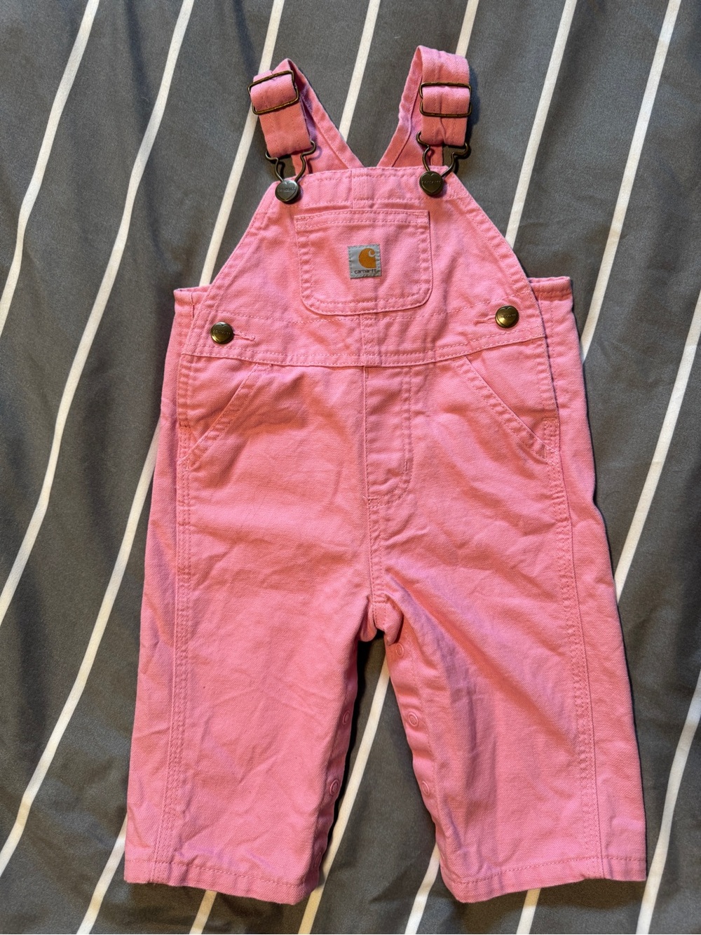 Carhartt Pink Toddler Overalls